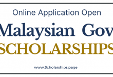 Malaysian Government Scholarships 2022-2023 for international Students