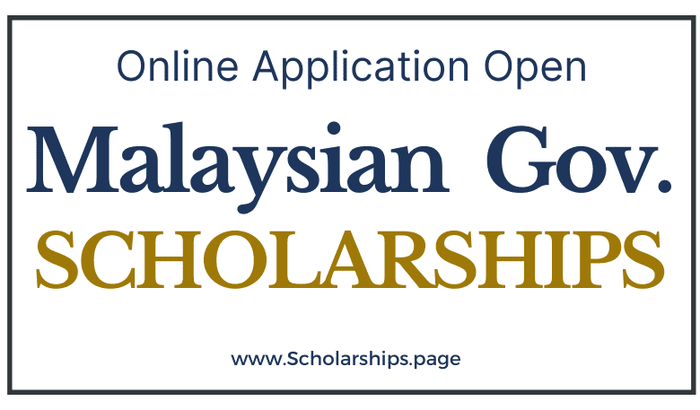Malaysian Government Scholarships 2022-2023 for international Students