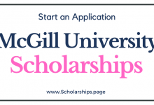 McGill University Scholarships 2022-2023 Online Applications Open