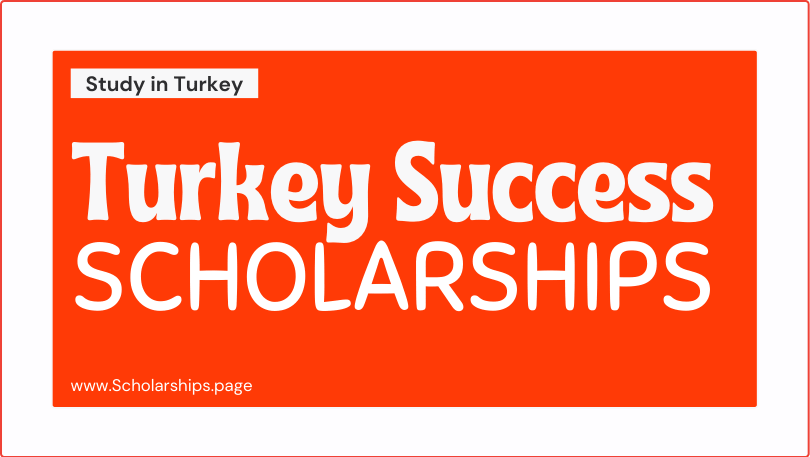 Turkey Success Scholarships for Researchers - Turkiye Burslari