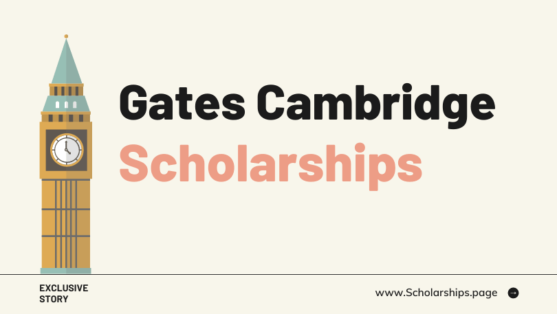 Fully-funded Gates Cambridge Scholarships for Students