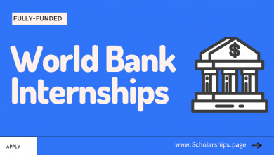Fully-funded Internships at World Bank for Students