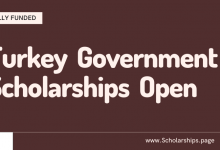 Turkey Government Scholarships for International Students