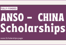 ANSO Scholarships 2023-2024 Open by Chinese Government Scholarships