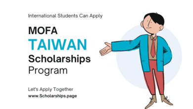 MOFA Taiwan Scholarship 2023 for International Students