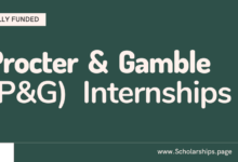 Procter & Gamble (P&G) Summer Internships 2023 for Students